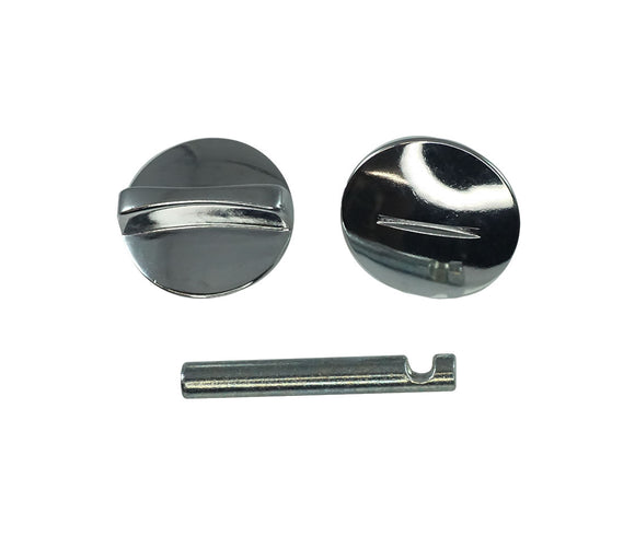WRS 3 Piece Global Concealed Latch Set - Chrome
