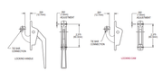 06-07-01 Truth Hardware Die Cast Lower Casement Locking Cam Diagram