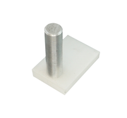 06-15 WRS White Pressure Shoe with 3/8" Pin