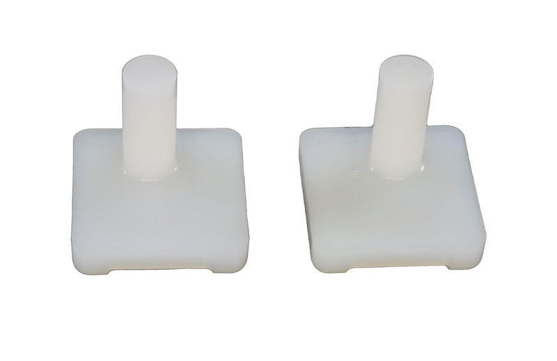 WRS Left & Right Hand Pressure Shoe Set with Pins  -  White