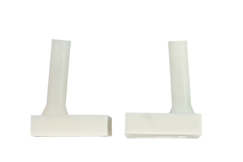WRS Pressure Shoe Set with 1-1/4" Pins - White Nylon
