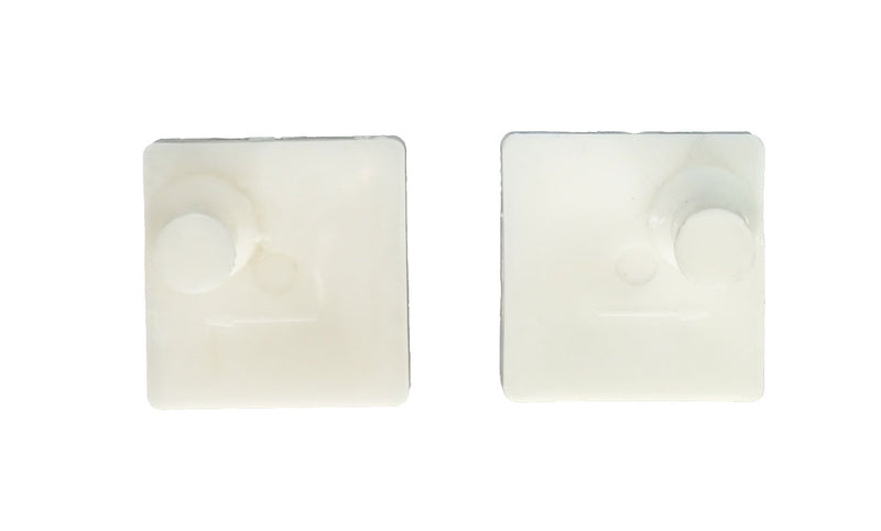 WRS Pressure Shoe Set with 1-1/4" Pins - White Nylon