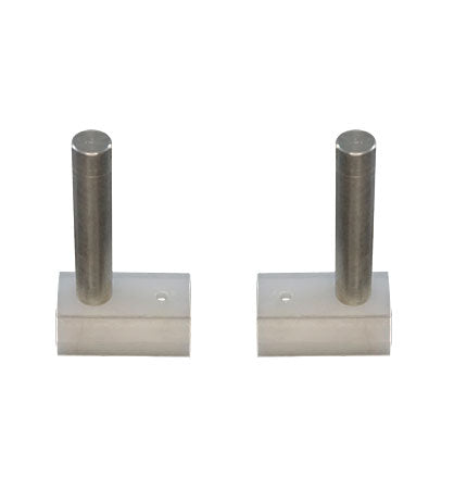 WRS 1-3/8" Left & Right Hand Pressure Shoe Set  -  White
