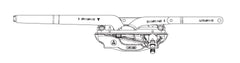 WRS Ashland 8-1/16" OPTIMA Dual Arm Operator - Right Hand, Short Arm