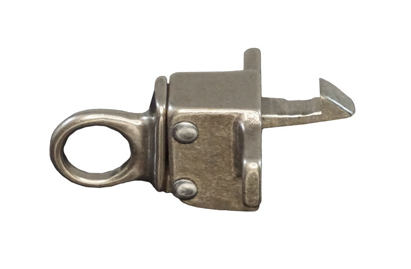 WRS 1.281" Pole Operated Spring Catch - White Bronze