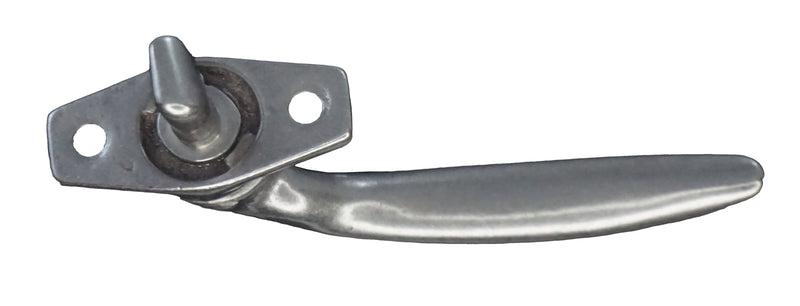 WRS 1-1/2" Left Hand Project-In White Bronze Cam Handle - 7/16" Pawl