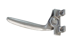 WRS White Bronze Angle Base Project-Out Cam Handle - 1/2" Reach