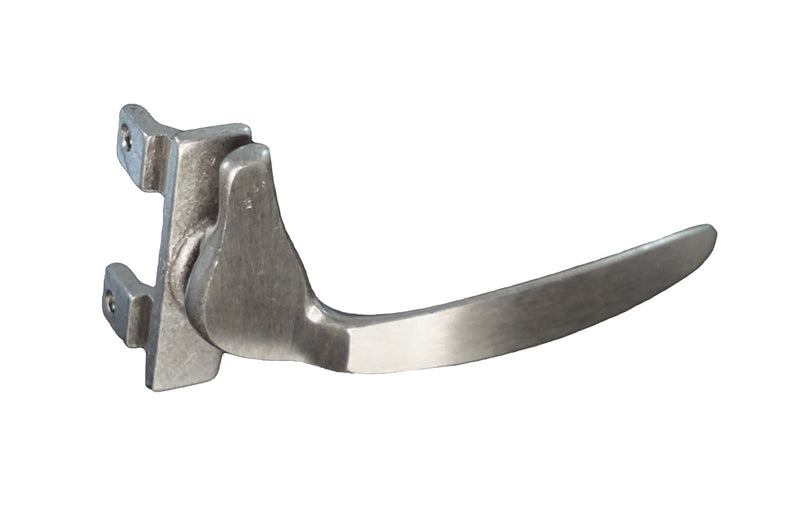 WRS White Bronze Angle Base Project-Out Cam Handle - 1/2" Reach