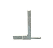 081-01 Side Image of WRS 1-7/16" Die Cast Zinc Pivot Bar