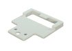 WRS 7/16" Surface Mounted Keeper - White