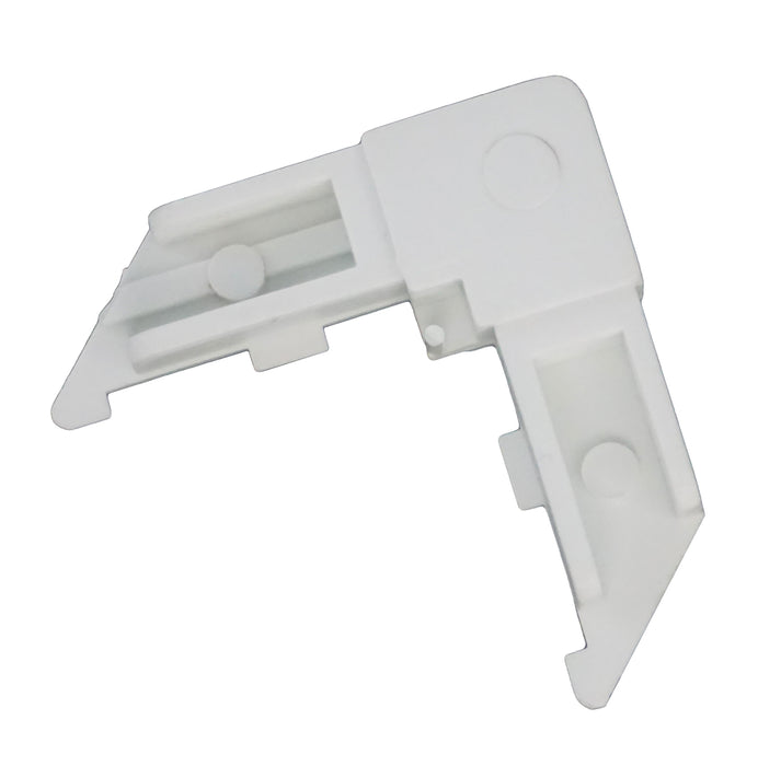 Outside Plastic Straight Cut Screen Corner Key - White, 3/8" Frame