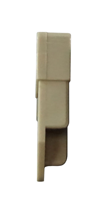 WRS 7/16" Almond Plastic Straight Cut Screen Corner Key - Single or 25 Pack
