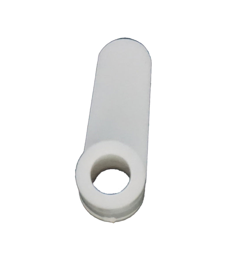 White Pointer Latch - 7/16" Offset
