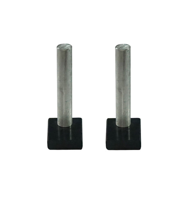 WRS Pressure Shoe Set with 1-3/4" Metal Pins - Black