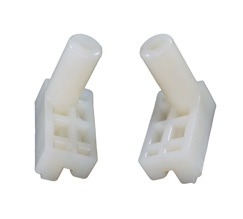 WRS 1-1/2" Left & Right Hand Pressure Shoe Set - White