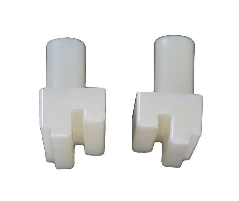 WRS 1-1/2" Left & Right Hand Pressure Shoe Set - White