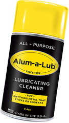 Alum-a-Lub All Purpose Lubricating Cleaner - 3 in 1 Lubricant Degreaser Cleaner Spray - Anti-Rust Garage Door Lubricant Spray for Metal Parts, Doors, Windows, Springs, Locks & More - 9.4 Oz.